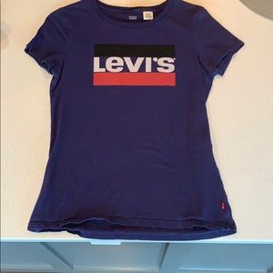 Levi’s short sleeve tee (blue)